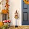 Glitzhome® Fall Fabric Scarecrow Porch Decor With Telescoping Legs